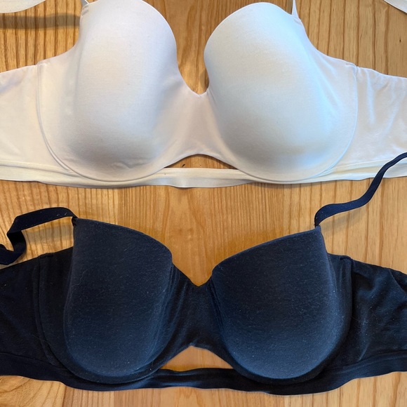Set of two: ThirdLove 24/7® Pima Cotton T-Shirt Bras (38 B1/2) - Picture 8 of 9
